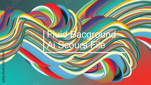 Abstract colorful swirl pattern vector background