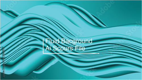 Blue abstract wave background with flowing lines and ocean-inspired patterns