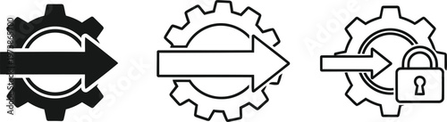 The evolution of software development security measures from basic to advanced stages Vector