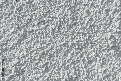 Fotografie White Rough Stucco Wall Texture Background