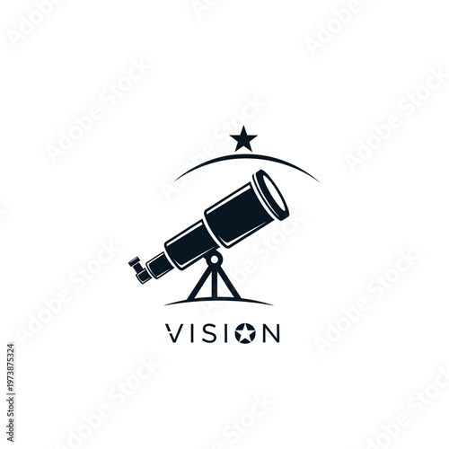 Telescope vision star gazing astronomy.