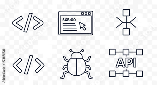 Bug in computer code programming.