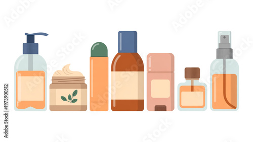 A festive spread of holiday cookies and treats on a colorful tablecloth isolated on transparent background