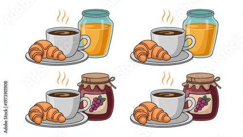 Close-up view of a white butterfly with intricate wing patterns on a plant isolated on transparent background