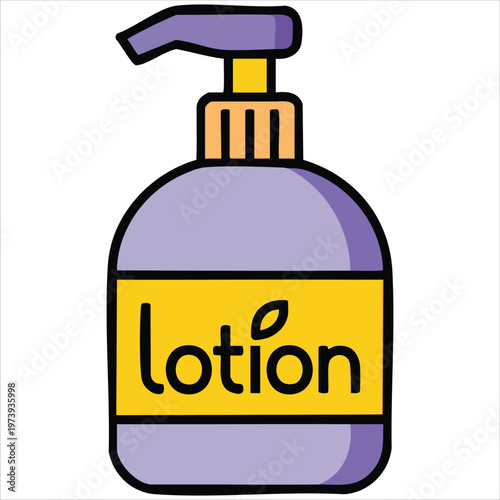 Bright Jar Of Body Care Cosmetics Body Lotion Vector Illustration In Flat Style