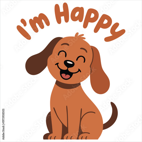 Adorable Canine Companion Displaying Joyful Demeanor with Expressive Puppy Face