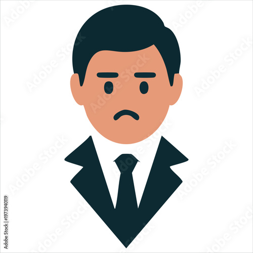 Figure Attired in Dark Clothing Expressing Sadness and Grief for Loss and Bereavement Themes