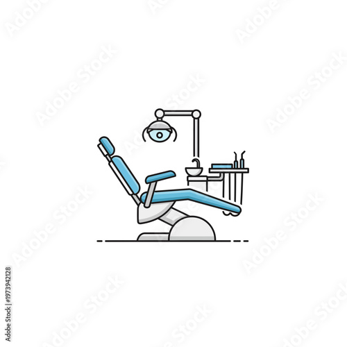 Professional dental unit chair for clinical practice