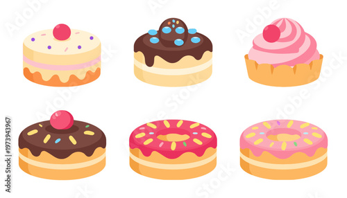 hand drawn vector illustration of a pizza and foods