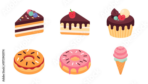 hand drawn vector illustration of a pizza and foods