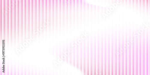 Abstract pink and white frosted glass ripple background with soft vertical stripes for modern cosmetic branding, elegant minimal texture.