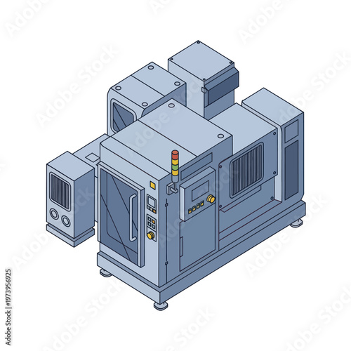 Industrial CNC Machine for Precision Manufacturing.