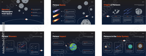 Space Objects Science Infographic Template V2