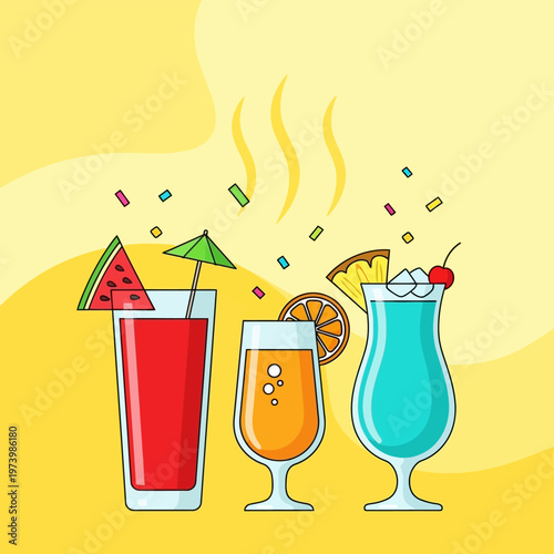 Professional corporate team members having a productive business strategy meeting while reviewing growth projections on a digital display screen vector