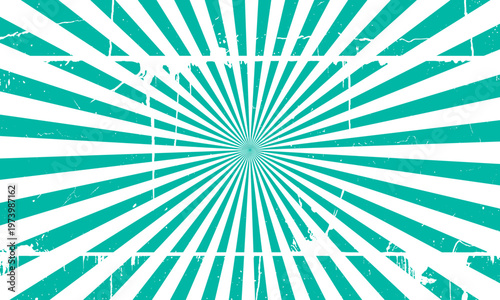 light blue and white sunburst background vector design. comic background with retro rays.sunburst pattern background.