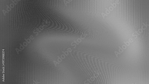 Принти на полотні Gray abstract background with moire pattern and wavy distorted lines