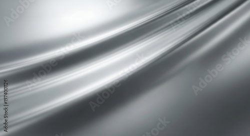 Subtle light plays across a smooth, gray and white abstract surface