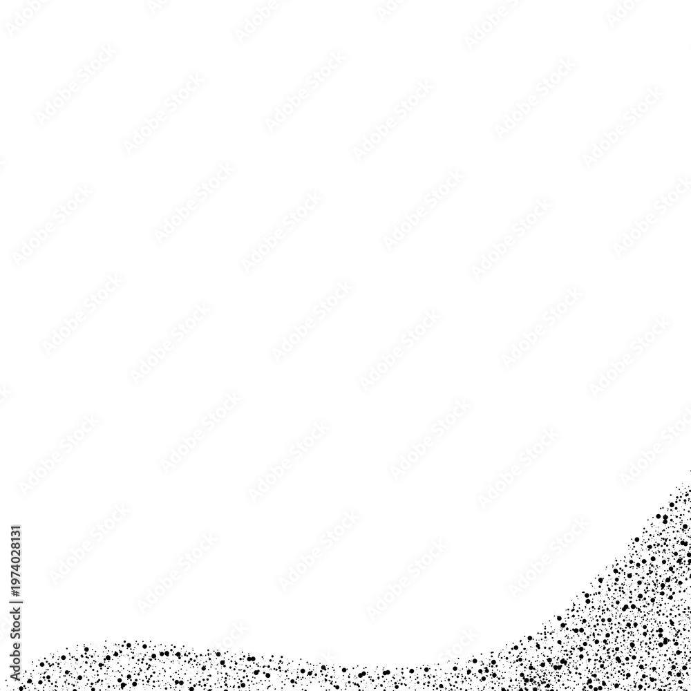 Fototapeta premium Granular texture. Wavy black and white background.Black texture with grainy noise. Defaced retro photo effect. Grain filter overlay. Rough grunge texture with dust and fine spots. 