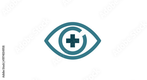 Medical Eye Care Symbol.