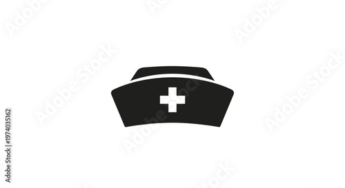 Nurse Hat Medical Symbol.