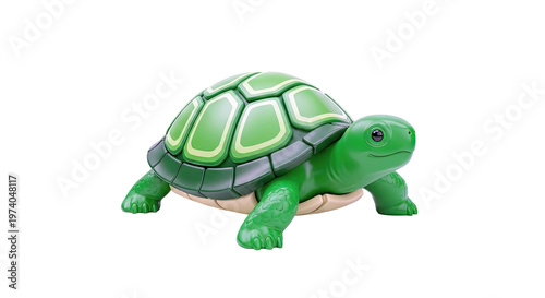 Green Cartoon Turtle Toy