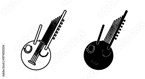 Vector illustration of set of icons representing power sources and electrical connection on a transparent background