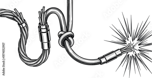 cad drawing flat vector illustration