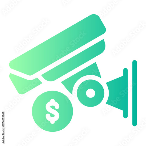 cctv gradient icon