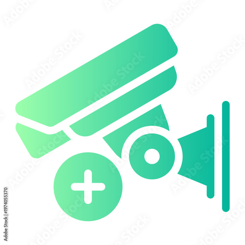 cctv gradient icon