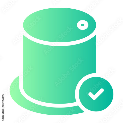 water tank gradient icon