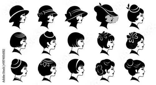 Vintage Womens Hairstyles - A Collection of Classic Looks.