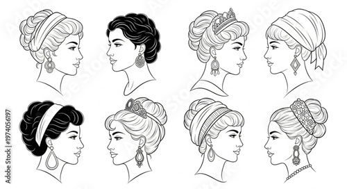 Elegant Womens Hairstyles - A Collection of Classic and Timeless Looks.
