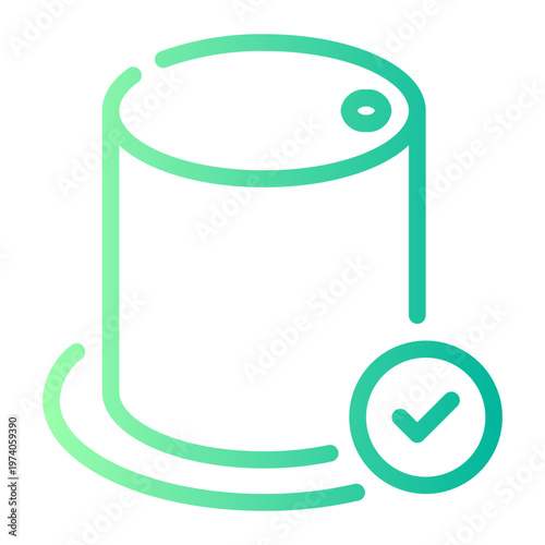 water tank gradient icon