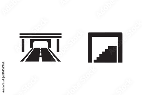 Underpass Icon Set