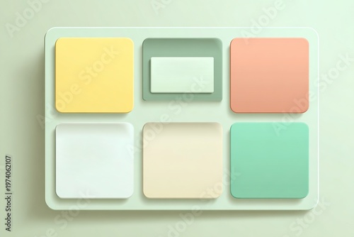 Free Download Minimal Spring Education Courseware Template with Rounded Corner Divided Layout - GFXLoad