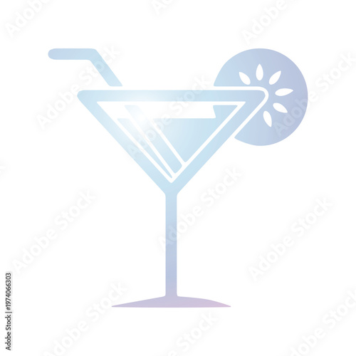 Wine glass icon design template