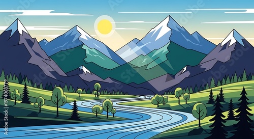 Flatland Peak Valley