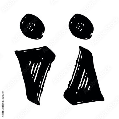 Hand drawn female and male gender identity sign Girls and boys Man and woman pictogram Lady and gentleman for restroom, toilet, washroom, lavatory, closet, WC, bathroom, door sticker