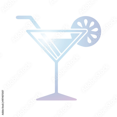 Wine glass icon design template