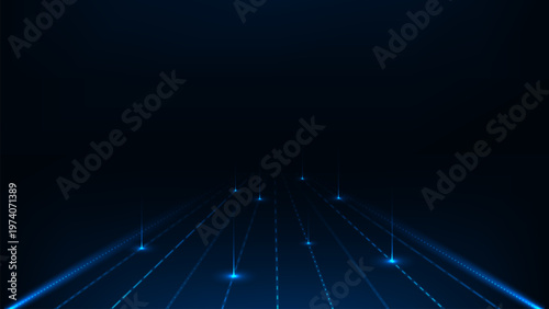 Futuristic digital abstract background technology with concept communication.