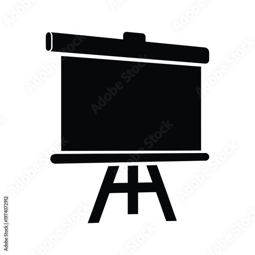 Modern black framed desk with ergonomic design and metal supports for home or office use