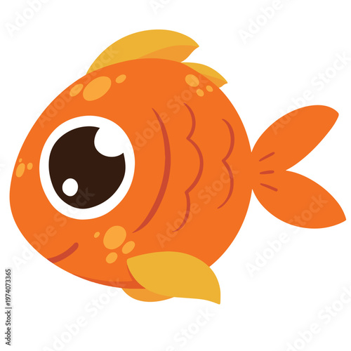 cute fish vector illustration
