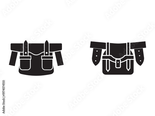 Tool belts for construction workers and DIY projects  carpentry and handyman equipment  tool pouches and tool holders