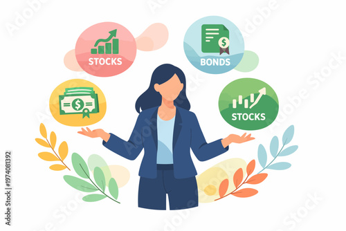 Financial Advisor Managing Stock and Bond Portfolio