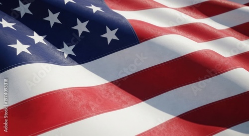 Free Download Honoring heroes a patriotic memorial day image of the american flag - GFXLoad