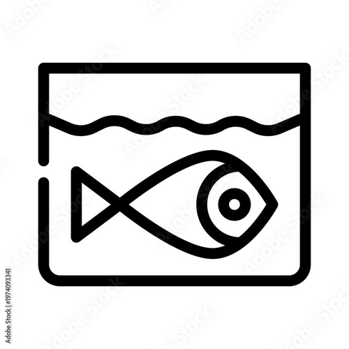 fish line icon