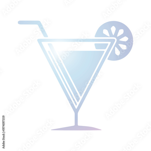 Wine glass icon design template