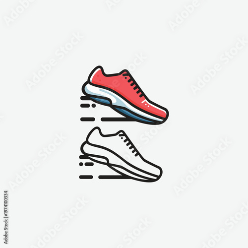 two color shoe design