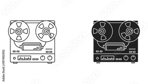 Reel to Reel Player Icon