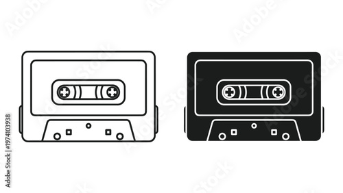 Audio Cassette Icons